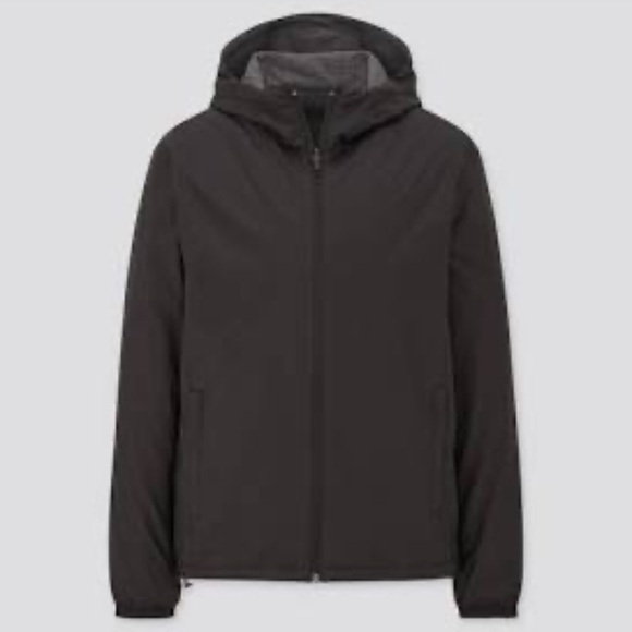 Uniqlo Black Waterproof Windproof Lightweight Jacket Men’s Size Large